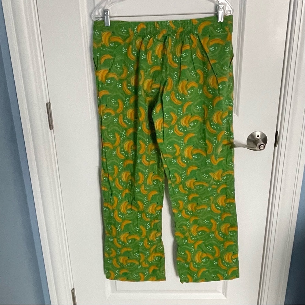 Mahogany Green Banana Pajama Pants Size Medium 47892 - Picture 6 of 12